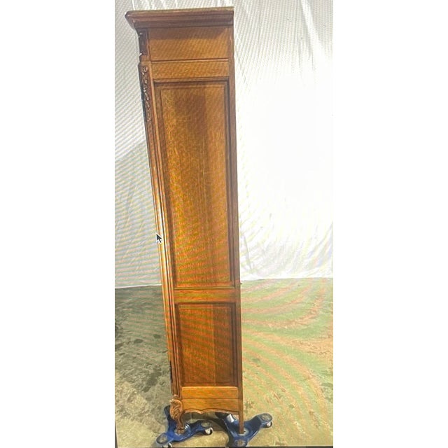 Vintage French Provincial China Cabinet / Bookcase For Sale - Image 4 of 8
