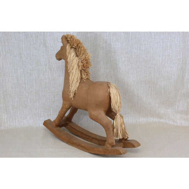 PapierMâché Rocking Horse Chairish