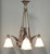 Art Deco French Pending Lamp by Muller Frères, 1920s For Sale - Image 3 of 12
