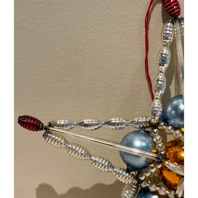 Metal Vintage Christopher Radko Star Shine Ornament For Sale - Image 7 of 7