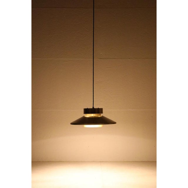 Danish UFO Hanging Lamp from Lyskær Belysning, 1960s For Sale - Image 13 of 15