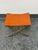 Cb2 Leather Director's Stool For Sale - Image 11 of 12
