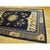 Hand Knotted Pile Wool Antique Blue Ivory Beige Cream White Rectangle 1920s Rug, Circa Date: 1920s. This magnificent...