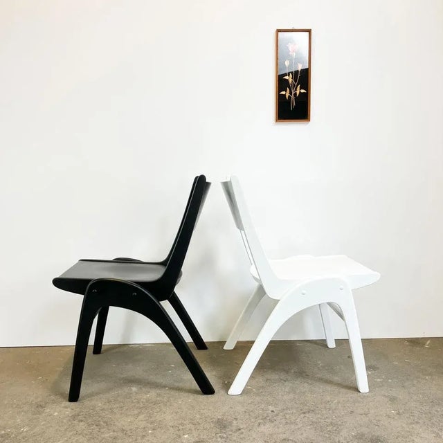 Super cool originals from Casala in a unique Bauhaus design. They are made entirely of beech/laminated beech wood and are...