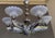 1930s Art Deco Opalescent Glass and Nickel-Plated Bronze Chandelier by Jean Gauthier for Petitot & Ezan, France, 1935 For Sale - Image 5 of 18