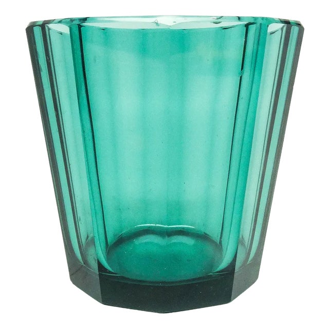 Art Deco Vase from Moser, Czechoslovakia, 1930s For Sale
