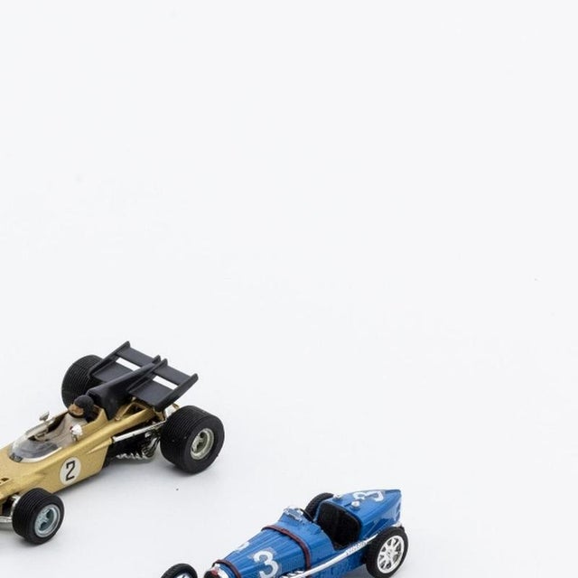Vintage European Miniature Cars, Set of 4 For Sale - Image 4 of 6