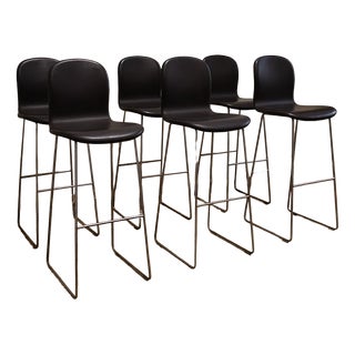 Tate Bar Stools by Jasper Morrison for Cappellini, Set of 6 For Sale