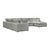 Cali Slate 7-Piece Performance Fabric Modular Large Chaise Sectional For Sale - Image 4 of 7