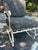 Metal Mid-Century Meadowcraft (Attributed To) 5 Piece Wrought Iron Patio Set With Nesting Tables - Ready for Immediate Use For Sale - Image 7 of 11
