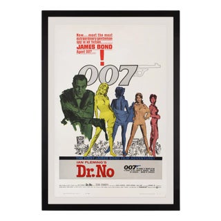 James Bond "Dr. No" Original US One Sheet Movie Poster, 1962 For Sale