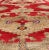 Mid 20th Century Bright Red and Taupe Vintage Turkish Oushak Rug With Dual Medallion Design For Sale - Image 4 of 10