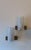 Frosted Crackled Glass and Teak Wall Lights from Doria, 1960s, Set of 2 For Sale - Image 5 of 8
