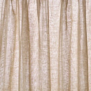 Schumacher Aya Sheer Fabric In Natural For Sale