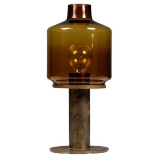 Model B-102 Brass Table Lamp by Hans-Agne Jakobsson, 1960s For Sale
