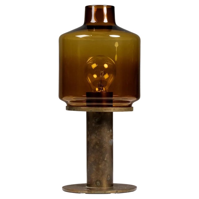 Model B-102 Brass Table Lamp by Hans-Agne Jakobsson, 1960s For Sale