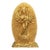 Late 20th Century Gilt Brass Thousand-Armed Avalokiteshvara Sculpture, Standing Lotus Statue For Sale