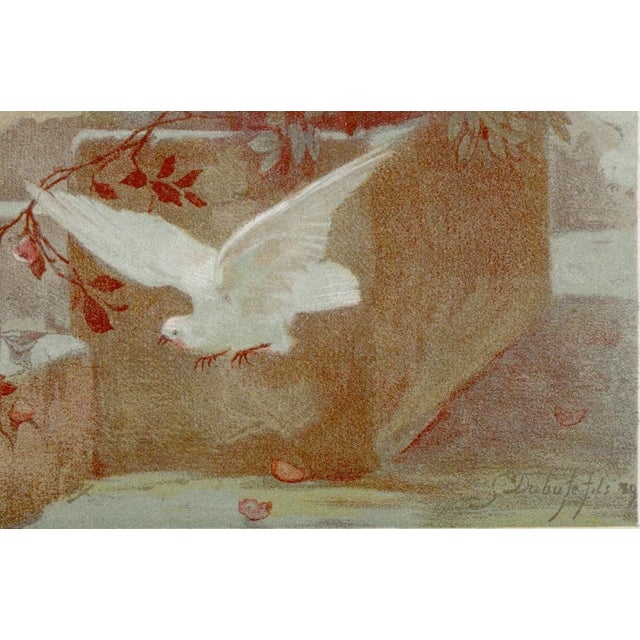 Guillaume Dubufe, L'Enfant, 1899, Original Lithograph For Sale - Image 4 of 9