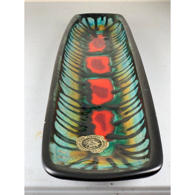 This Dutch Ceramic is a rare treat and will bring life to whatever surface it graces! The original potter sticker from...