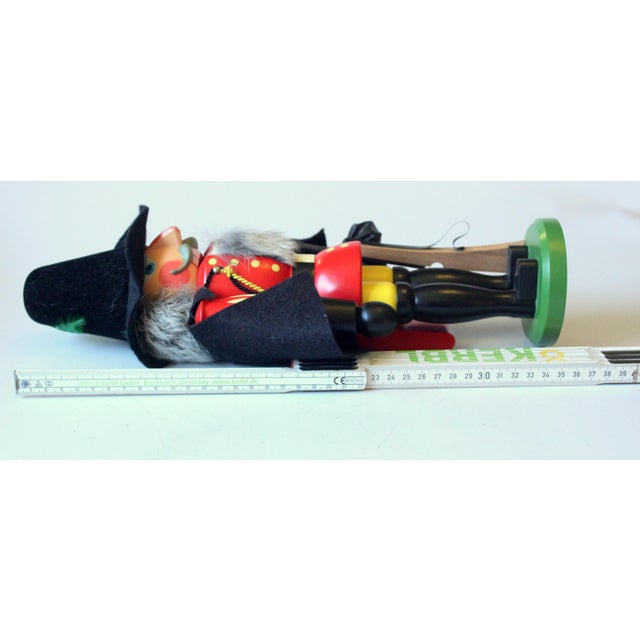 Traditional original handmade wooden nutcracker by Ulbricht/Seiffen/Erzgebirge - ideal christmas decoration in excellent...