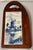 Farmhouse Vintage Delft Tile and Wood Cheeseboard For Sale - Image 3 of 8