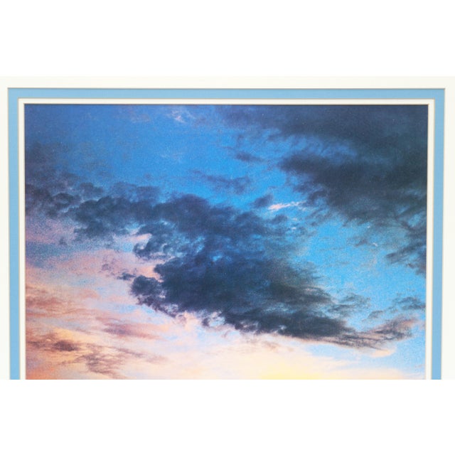 1978 Eliot Porter Clouds at Sunset Photograph Fine Art Dye Transfer Print, Framed For Sale - Image 10 of 18
