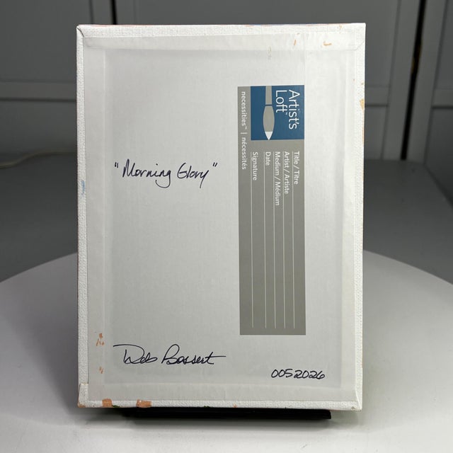 Paint "Morning Glory" Contemporary Original Impressionist Style Landscape Painting by Deb Bossert For Sale - Image 7 of 7