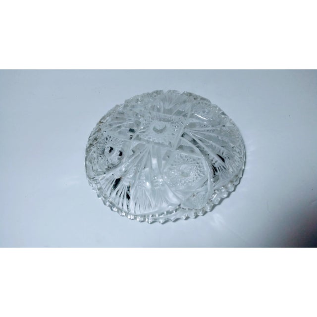 1910s 1910s Imperial Glass NuCut Bowl For Sale - Image 5 of 6