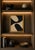Original acrylic painting by Bryan Boomershine on canvas board featuring a bold modernist composition of organic black...