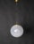 Mid-Century Tessuto White and Crystal Murano Glass Chandelier from Venini, 1970s For Sale - Image 9 of 18