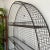 Vintage Large, Oval Wall-Mounted Wire Shelf For Sale - Image 4 of 11