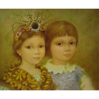 Pierre Lavarenne, Brother Sister, Circa 1975 For Sale