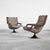F152 Lounge Chairs and Ottoman attributed to Geoffrey Harcourt for Artifort, 1975, Set of 3 For Sale - Image 17 of 18