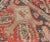Textile Early 20th Century Antique Caucasian Karabagh Runner in Black Background Orange Green & Salmon For Sale - Image 7 of 7