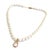 Bochic "Capri" Vintage Pearl & Pink Quartz Necklace Set 18K Gold & Silver For Sale - Image 9 of 18