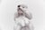 White Vintage Italian Ceramic Poodle, 1960s For Sale - Image 8 of 14