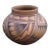 Fine Maya Ortiz Mini Seed Pottery Vessel Signed by Artist Sofia De Tena, 7” X 6” For Sale
