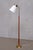 Teak and Brass Floor Lamp with Adjustable Shade from Asea Belysning, Sweden, 1950s For Sale - Image 9 of 11