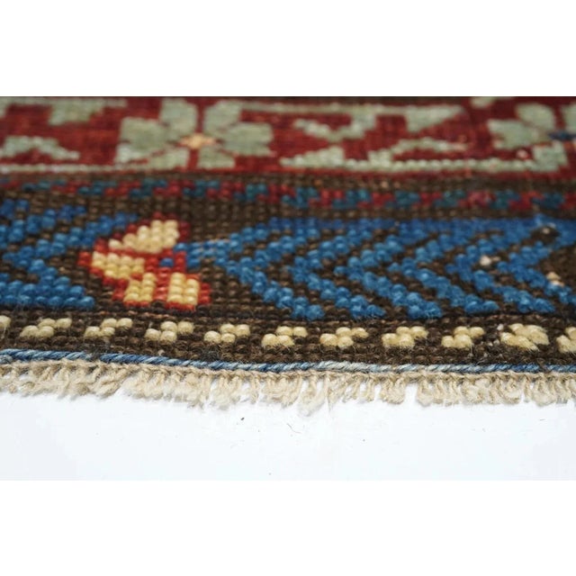 Textile Antique Shirvan Rug 3'4'' x 5'3'' For Sale - Image 7 of 12
