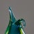 Large vase (height 27 cm) in sommerso glass with shades ranging from blue to green to yellow. The glass is unsigned, but...