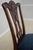 Wood Pair of Maitland Smith Mahogany Dining Chairs For Sale - Image 7 of 18