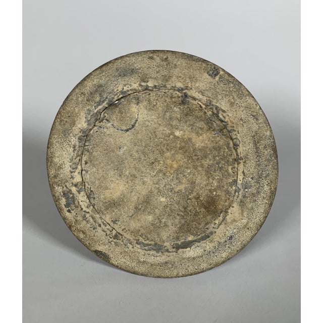 Bidri Huqqa Hookah Base in Steel and Silver, India, 18th Century For Sale - Image 5 of 6