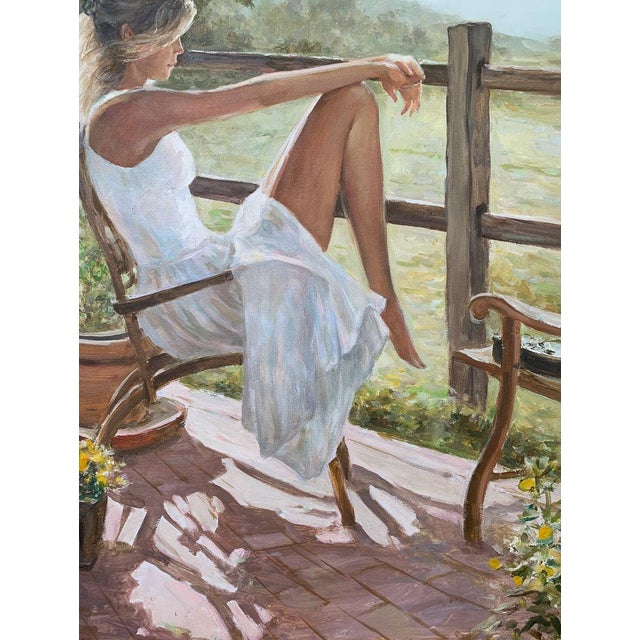 Oil Painting Morning Mikhailichenko Sergey Viktorovich For Sale - Image 9 of 10