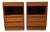 Vintage Danish Modern Teak Nightstands by Nils Jonsson for Torring Mobelfabrik, A Pair For Sale