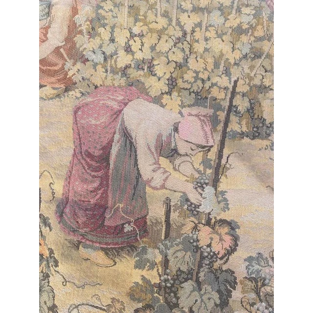 Vintage French Jacquard Tapestry For Sale - Image 6 of 18