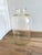 French Laboratory Glass Storage Jar with Fitted Glass Stopper, 1920s For Sale - Image 4 of 16