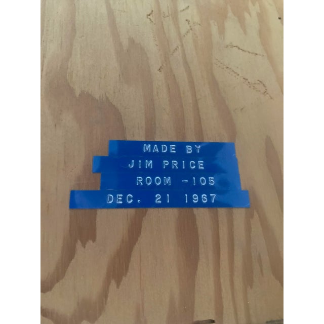 1967 Abstract Colored Glass Mosaic Coffee Table For Sale - Image 10 of 10