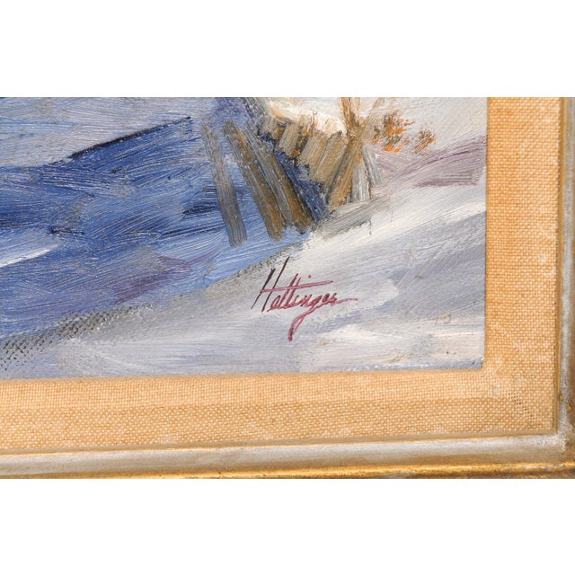 Mid 20th Century "Pot Creek" Taos, New Mexico Oil Painting For Sale - Image 4 of 13