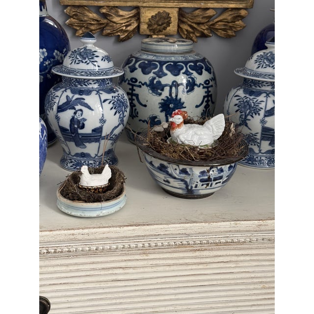 Antique Porcelain Easter Chicks, 1900, Set of 4 For Sale - Image 10 of 11