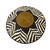 Early 20th Century Early 20th Century Black and White Sisal Handwoven Basket Eswatini 12inch For Sale - Image 5 of 6